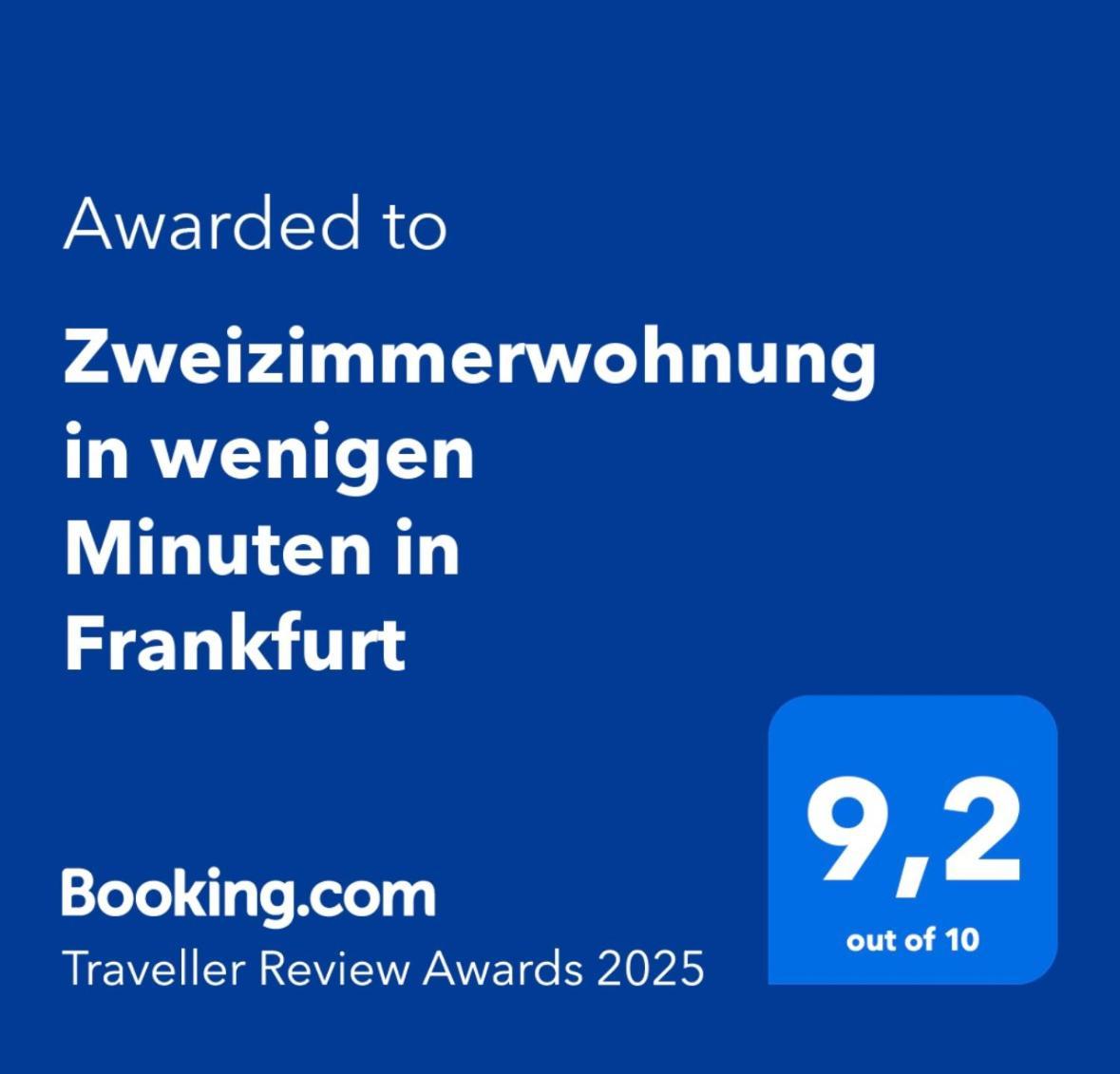 Zweizimmerwohnung In Wenigen Minuten In Frankfurt Eschborn Exterior foto